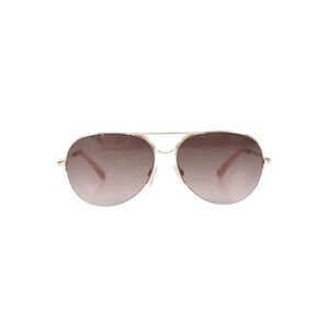 Kate Young Women's Gold Frame Aviator Sunglasses